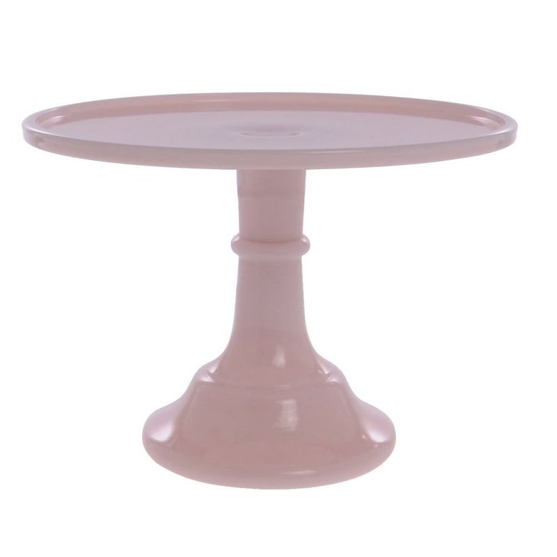 Mosser Glass Crown Tuscan 12 Inch Cake Plate